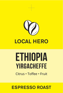 Ethiopia Yirgacheffe  - 250g Espresso
